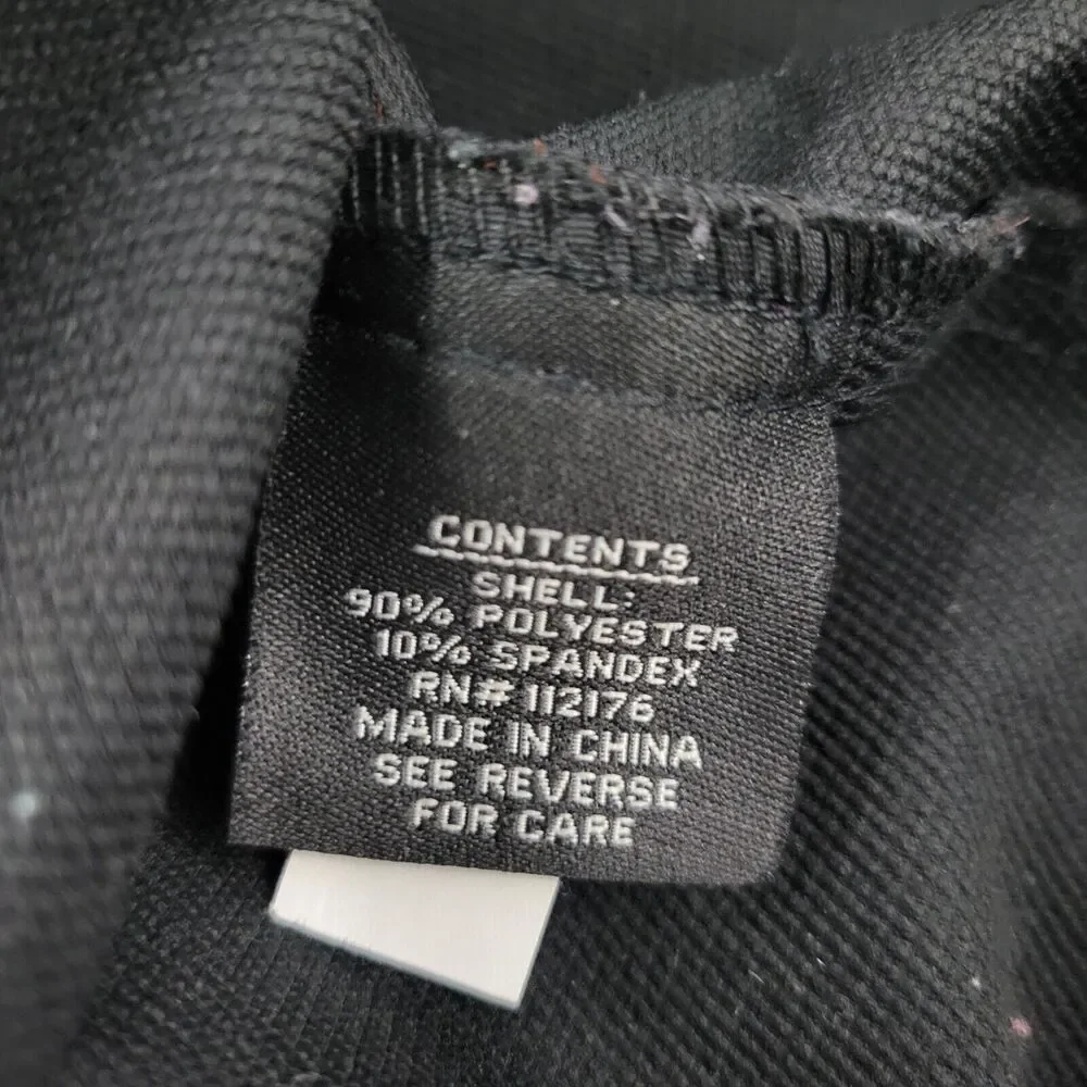 DDX dri-duck full zip jacket mens black XL fonddevetttes corvette club‎ 3413